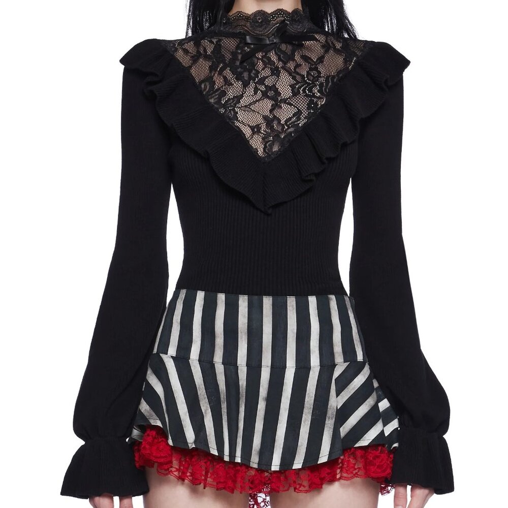 Gloom Grin Long Sleeve Top